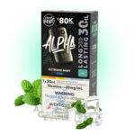 Extreme Mint Iced Alpha Disposable Vape by Flavour Beast - Image 3
