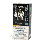 Extreme Mint Iced Alpha Disposable Vape by Flavour Beast - Image 2
