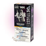 Groovy Grape Passionfruit Iced Alpha Disposable Vape by Flavour Beast - Image 4