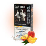 Jumpin' Juicy Peach Alpha Disposable Vape by Flavour Beast - Image 3