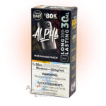 Mad Mango Peach Alpha Disposable Vape by Flavour Beast - Image 5