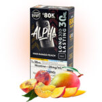 Mad Mango Peach Alpha Disposable Vape by Flavour Beast - Image 4