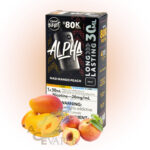 Mad Mango Peach Alpha Disposable Vape by Flavour Beast - Image 3