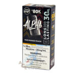 Mad Mango Peach Alpha Disposable Vape by Flavour Beast - Image 2