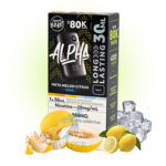 Meta Melon Citrus Iced Alpha Disposable Vape by Flavour Beast - Image 3