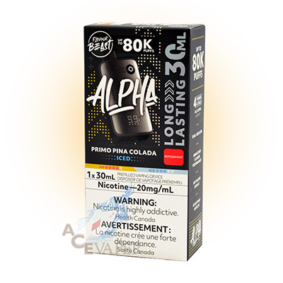 Primo Pina Colada Iced Alpha Disposable Vape by Flavour Beast 7 Primo Pina Colada Iced Alpha Disposable Vape by Flavour Beast - Image 4