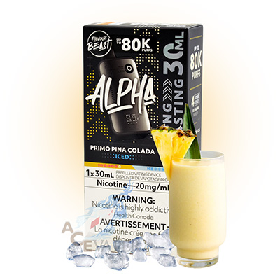 Primo Pina Colada Iced Alpha Disposable Vape by Flavour Beast 5 Primo Pina Colada Iced Alpha Disposable Vape by Flavour Beast - Image 3