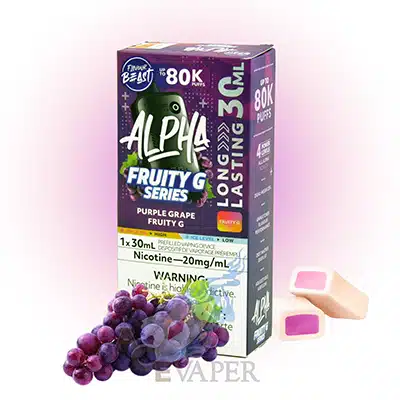 Purple Grape Fruity G Alpha Disposable Vape by Flavour Beast 9 Purple Grape Fruity G Alpha Disposable Vape by Flavour Beast - Image 5