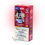 Red Strawberry Fruity G Alpha Disposable Vape by Flavour Beast - Image 3