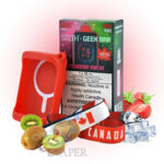 Strawberry Kiwi Ice STLTH X Geek Bar Disposable  Vape - Image 6
