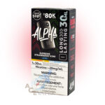 Supreme Strawberry Kiwi Iced Alpha Disposable Vape by Flavour Beast - Image 4