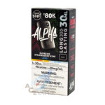 Supreme Strawberry Kiwi Iced Alpha Disposable Vape by Flavour Beast - Image 2