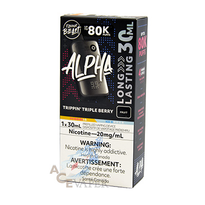 Trippin' Triple Berry Alpha Disposable Vape by Flavour Beast 3 Trippin' Triple Berry Alpha Disposable Vape by Flavour Beast - Image 2