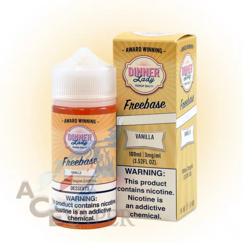 Vanilla by Dinner Lady 100ml 1 Vanilla by Dinner Lady 100ml