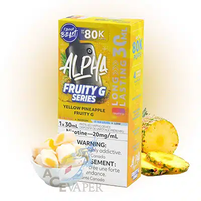 Yellow Pineapple Fruity G Alpha Disposable Vape by Flavour Beast 9 Yellow Pineapple Fruity G Alpha Disposable Vape by Flavour Beast - Image 5