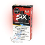 Bangin' Blood Orange Iced SIX 24K Disposable Vape Device by Flavour Beast - Image 4