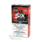 Bangin' Blood Orange Iced SIX 24K Disposable Vape Device by Flavour Beast - Image 2