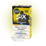 Bussin Banana Iced SIX 24K Disposable Vape Device by Flavour Beast - Image 4