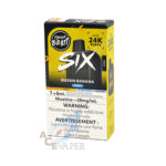 Bussin Banana Iced SIX 24K Disposable Vape Device by Flavour Beast - Image 2