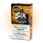 Good Ol' Golden Tobacco SIX 24K Disposable Vape Device by Flavour Beast - Image 3