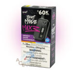 Groovy Grape Passionfruit Iced Flavour Beast Mode Max 3 60K Disposable Vape - Image 4