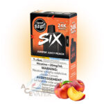 Jumpin' Juicy Peach SIX 24K Disposable Vape Device by Flavour Beast - Image 4