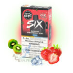 Supreme Strawberry Kiwi Iced SIX 24K Disposable Vape Device by Flavour Beast