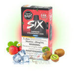 Supreme Strawberry Kiwi Iced SIX 24K Disposable Vape Device by Flavour Beast - Image 3