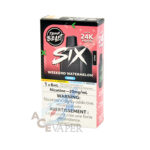 Weekend Watermelon Iced SIX 24K Disposable Vape Device by Flavour Beast - Image 3
