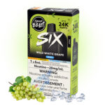 Wild White Grape Iced SIX 24K Disposable Vape Device by Flavour Beast - Image 3