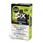 Wild White Grape Iced SIX 24K Disposable Vape Device by Flavour Beast - Image 2